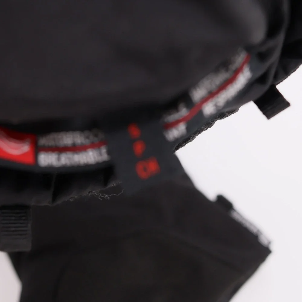 Head Sensatec Womens Black Waterproof Breathable Ski Gloves Small Zipper Pocket